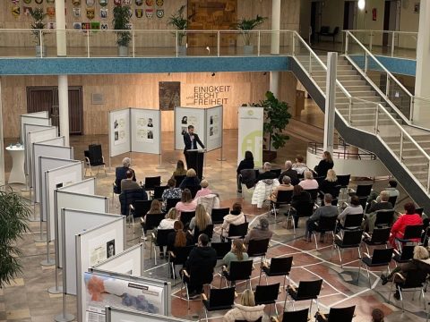 Bewegende Ausstellung in der Bürgerhalle