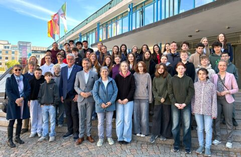 Schüler*innen aus Marignane empfangen